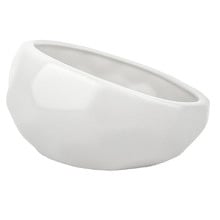 Honeycomb Ceramic Dog Bowl